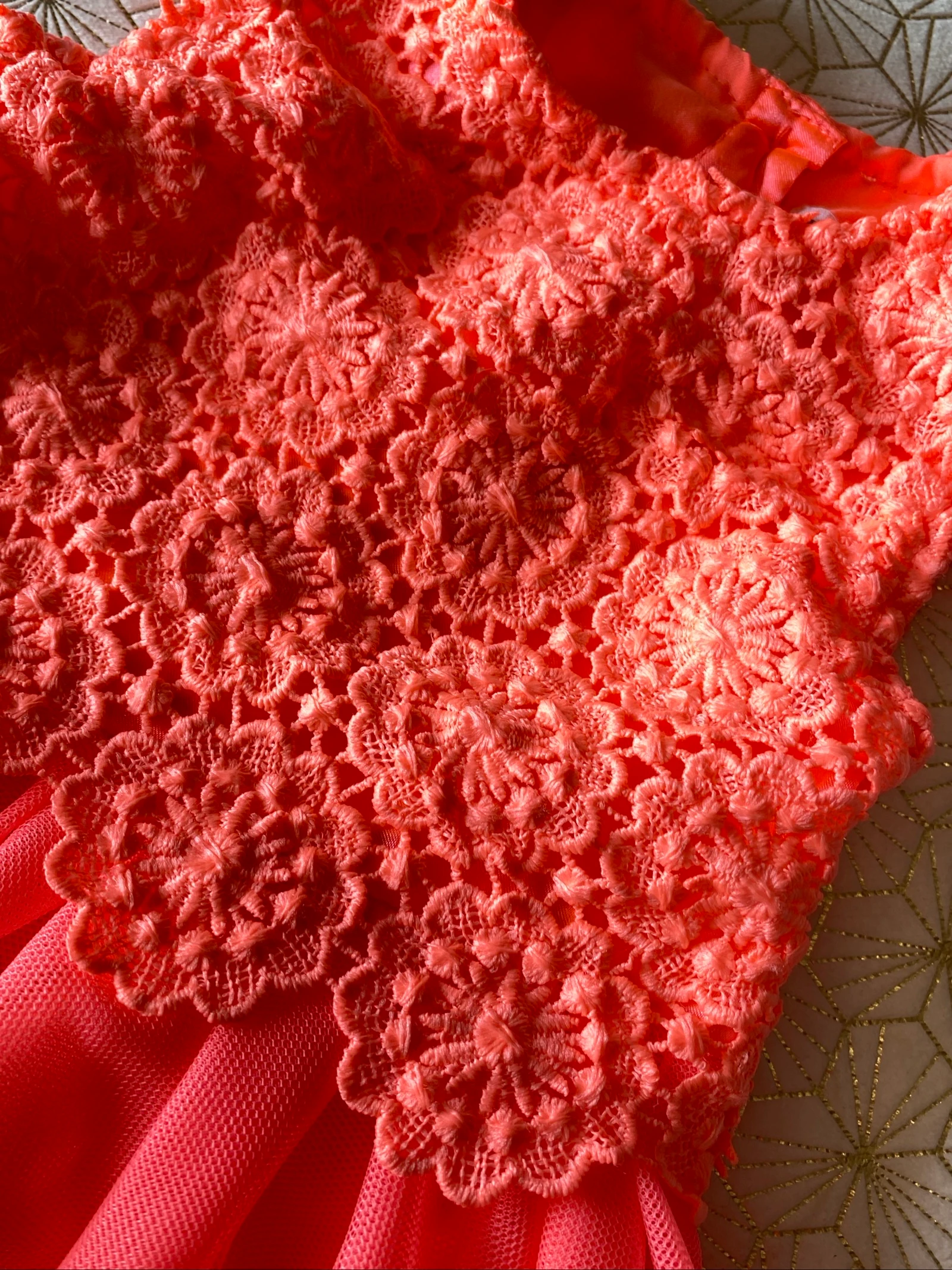 Vestido coral – photo 4